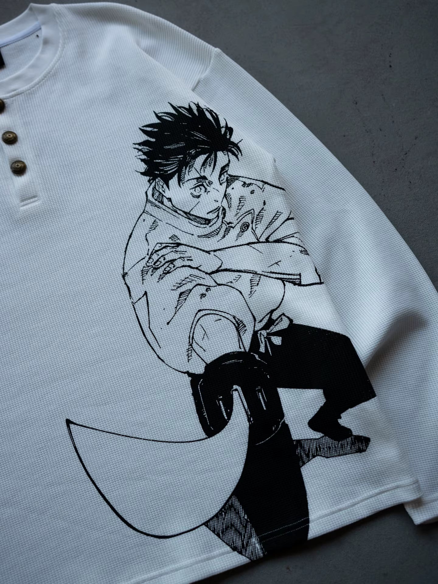 Yuta Battle Stance Long Sleeve Shirt