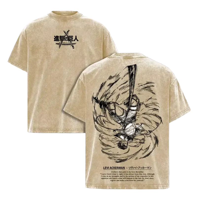 Levi "Pain is The Best Discipline" Tee