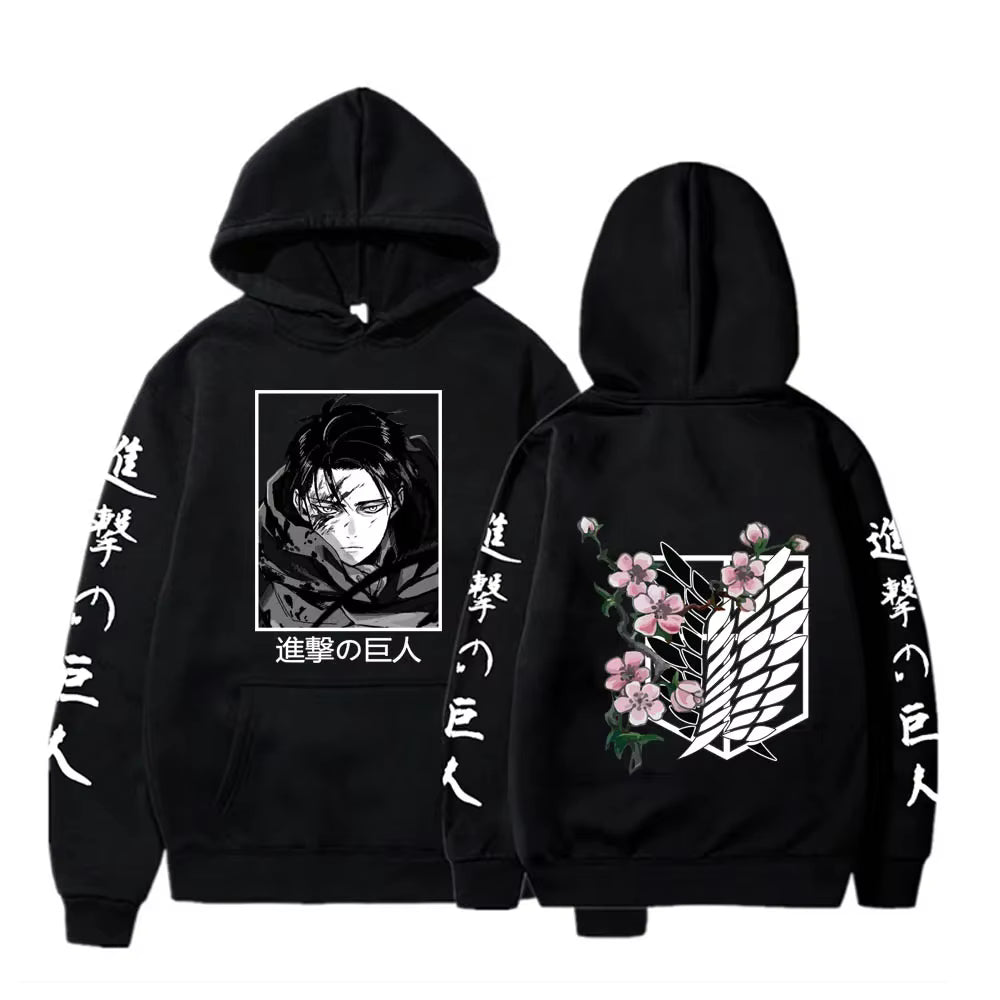 Levi Wings of Freedom Floral Hoodie
