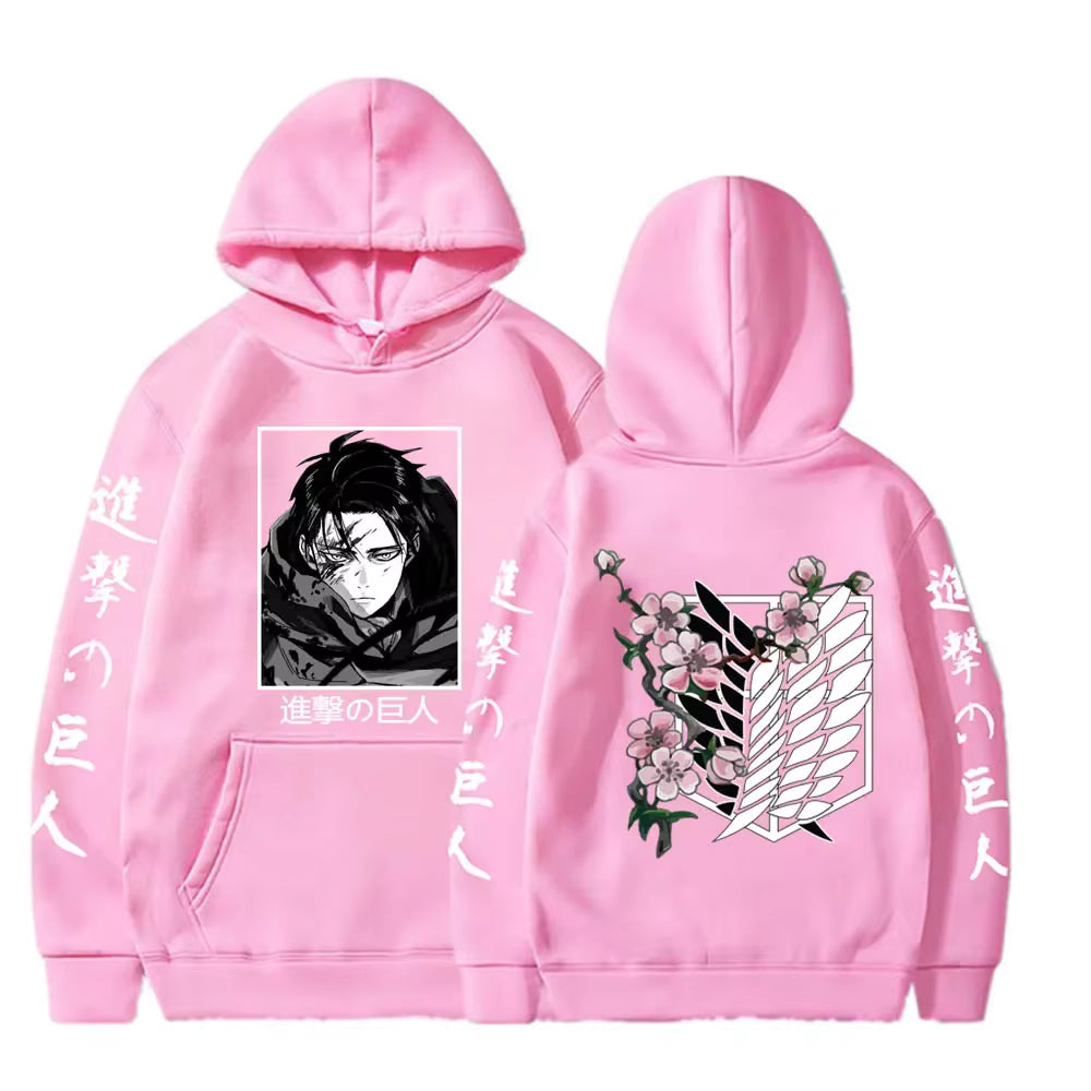 Levi Wings of Freedom Floral Hoodie