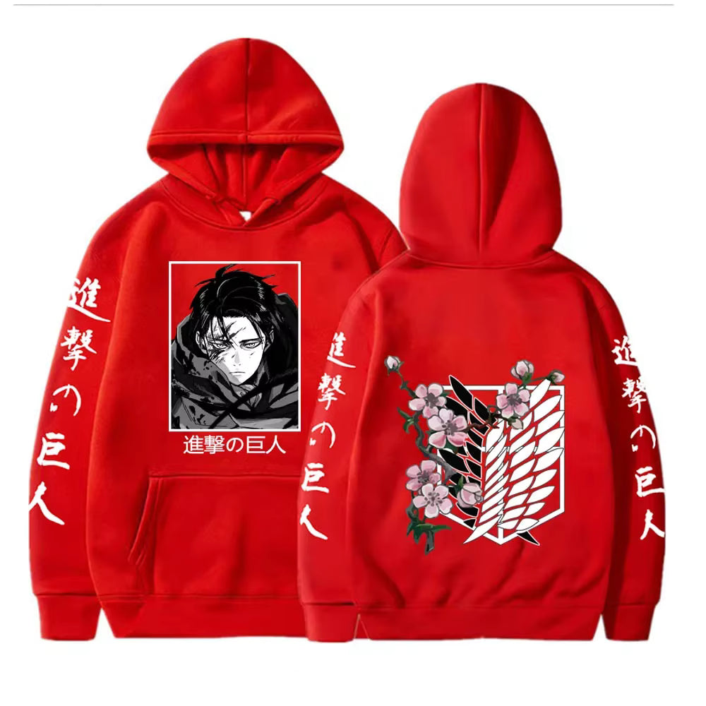 Levi Wings of Freedom Floral Hoodie