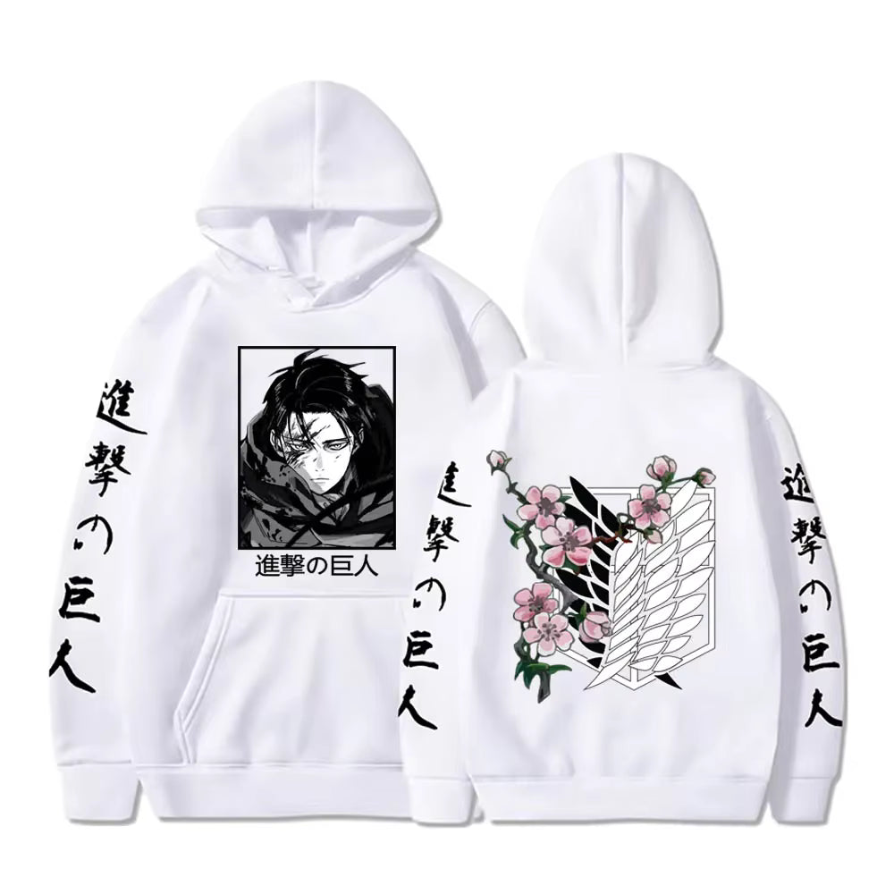 Levi Wings of Freedom Floral Hoodie