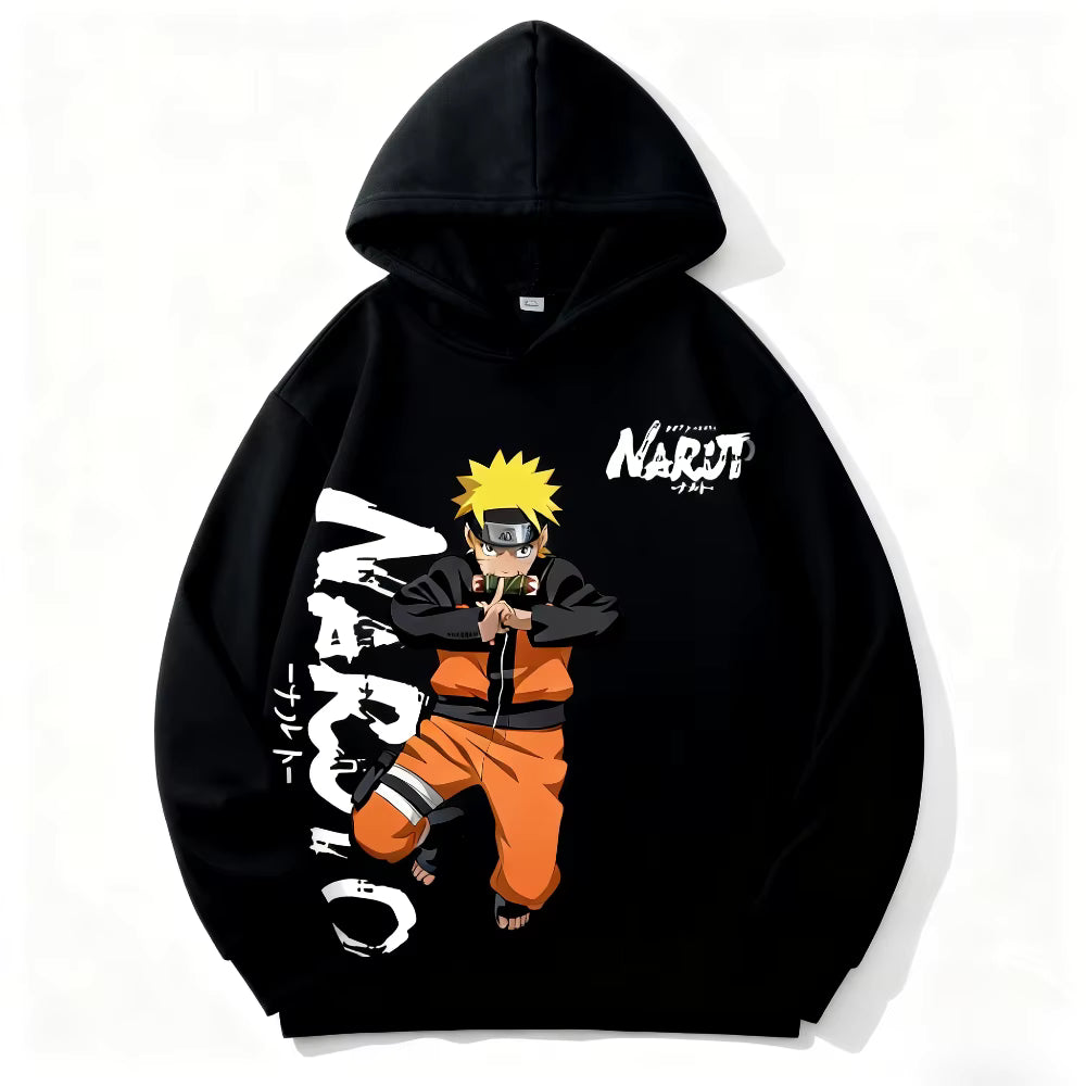 Naruto Katakana Hoodie